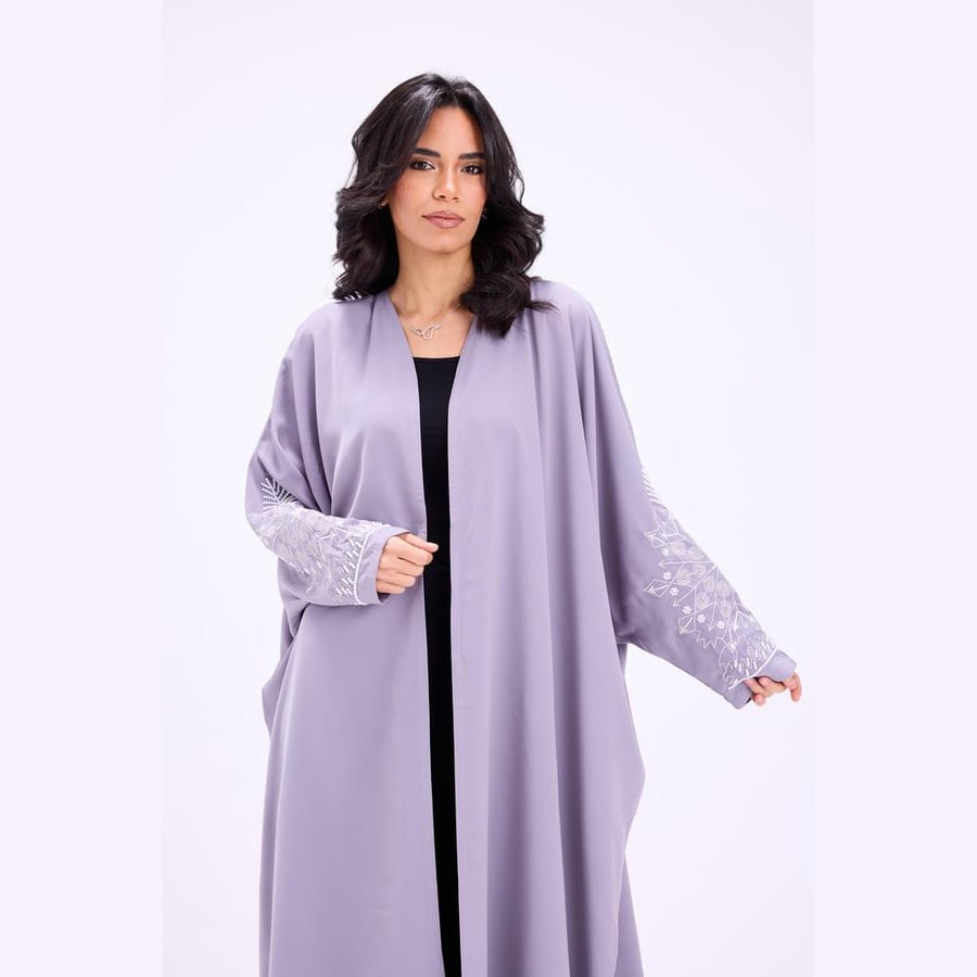 عباية Palm Grey