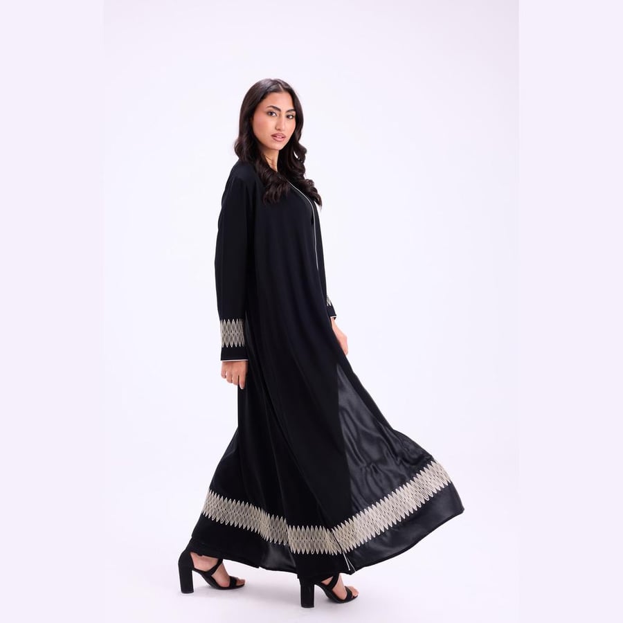 عباية Black Flared