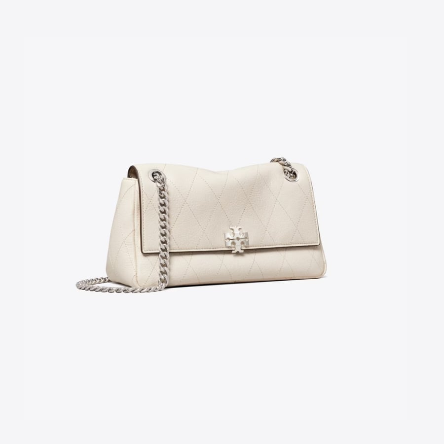 SMALL CHARLIE QUILTED SHOULDER BAG - توري بورش