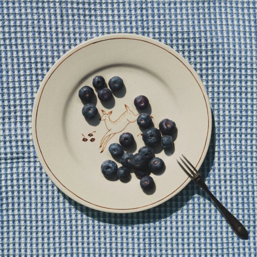 Handmade Wilderkind Dessert Plate