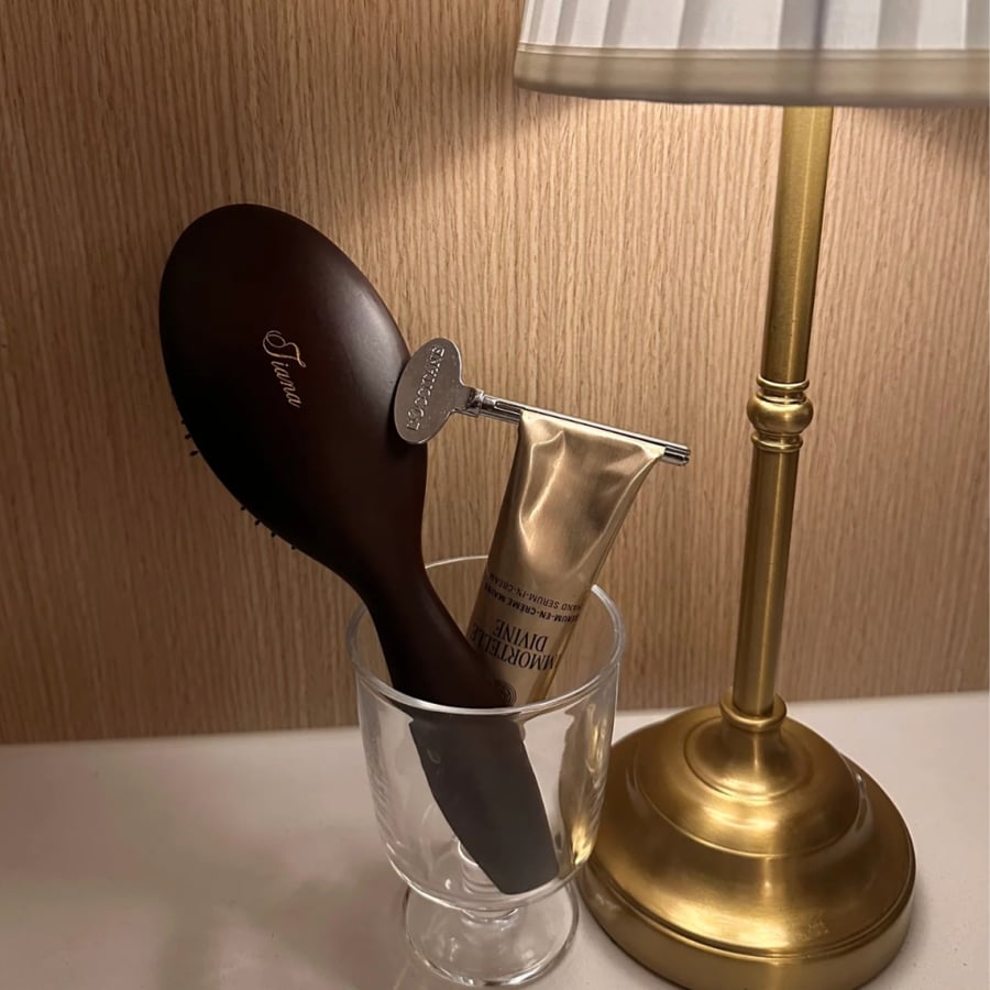 The muse hairbrush