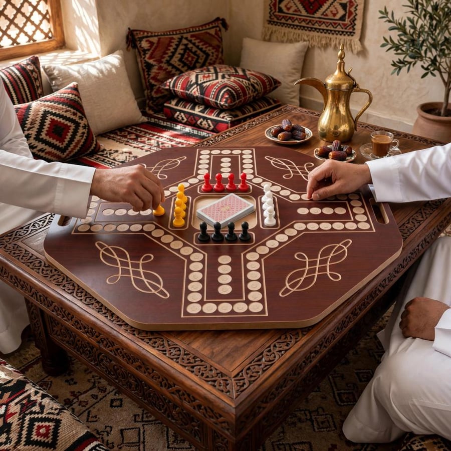 جاكارو الرباعية - تفاصيل اللوح الخشبي الثماني ومساراته - بيسو تويز