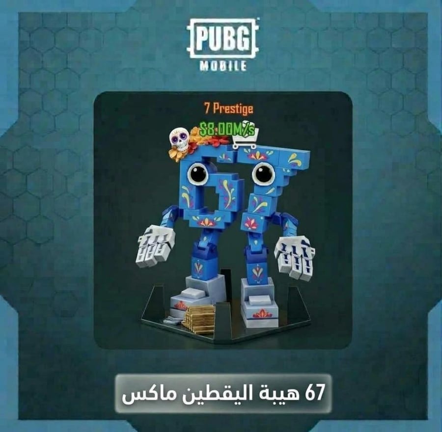 ببجي هيبة 67 اليقطين ماكس كاش باقل سعر