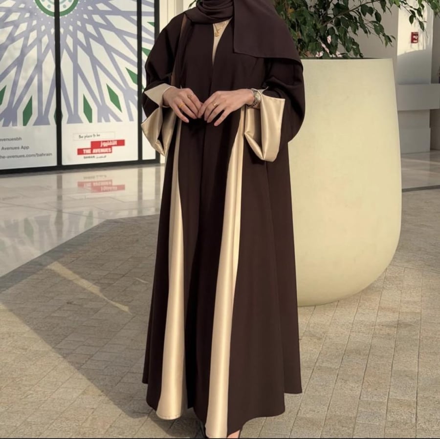 Abaya Klosh with a break 1453