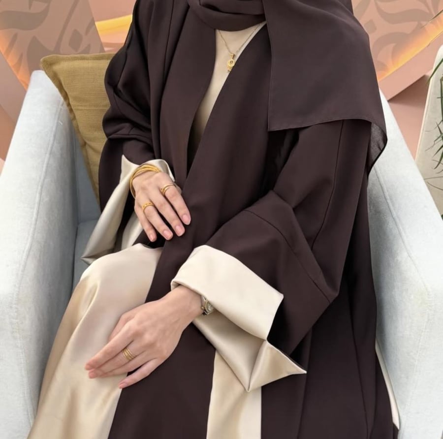Abaya Klosh with a break 1453