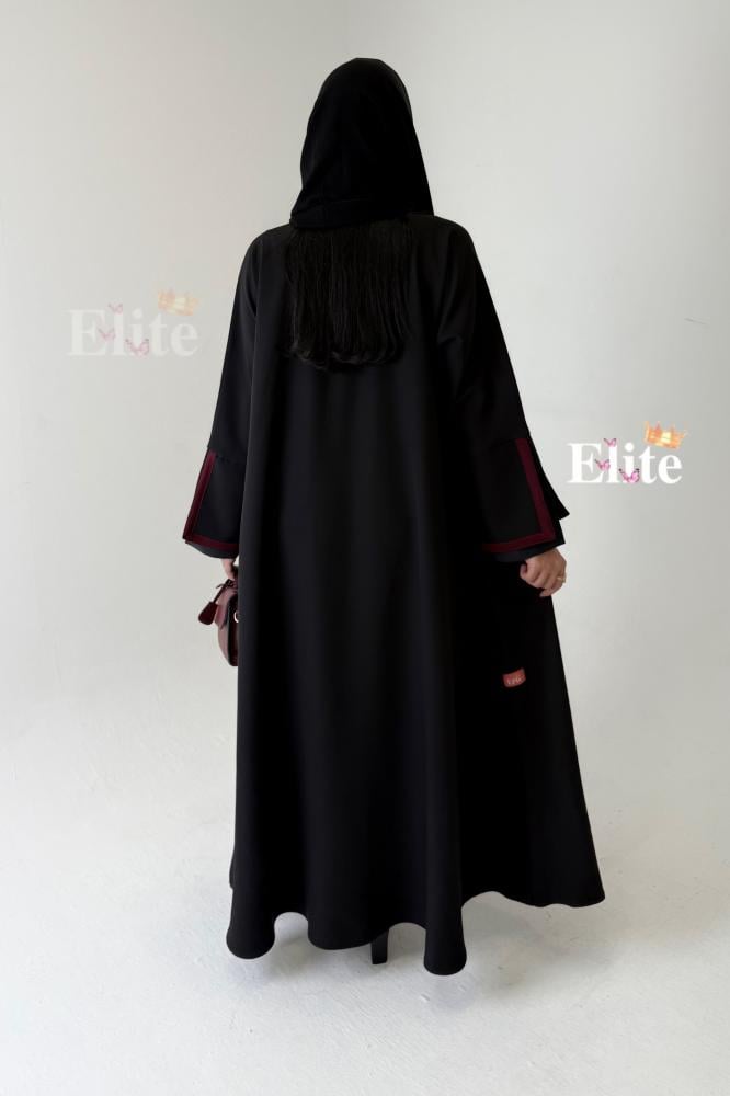 كريب بتداخل عنابي 1254