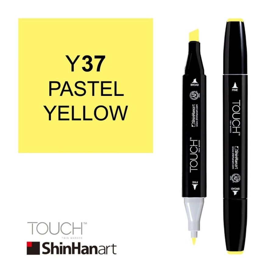 Touch Twin Y37 Pastel Yellow Highlighter