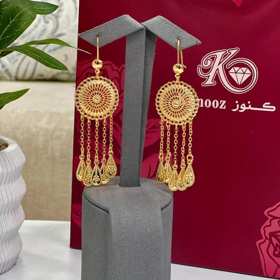 طقم بديل الذهب التراث الملكي