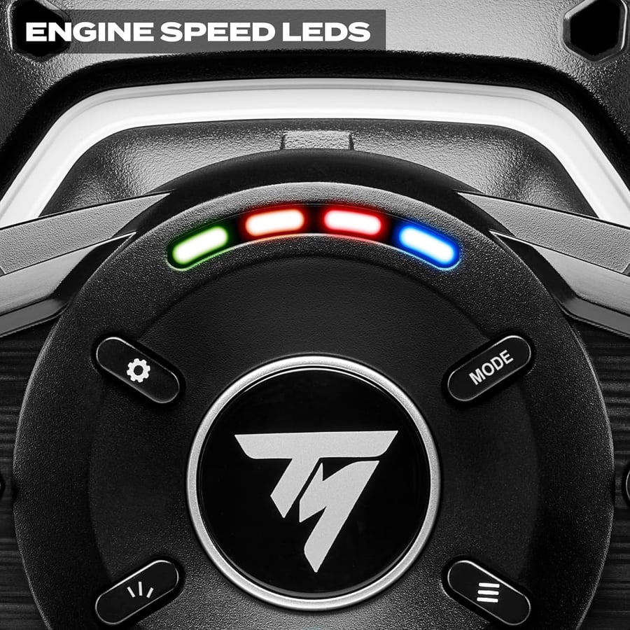 عجلة سباق Thrustmaster T128 Force Feedback مع دواسات مغناطيسية لجهاز PS5 PS4 والكمبيوتر الشخصي