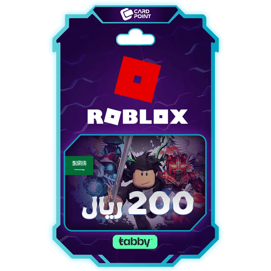 شحن روبلوكس 200 ريال -المتجر السعودي