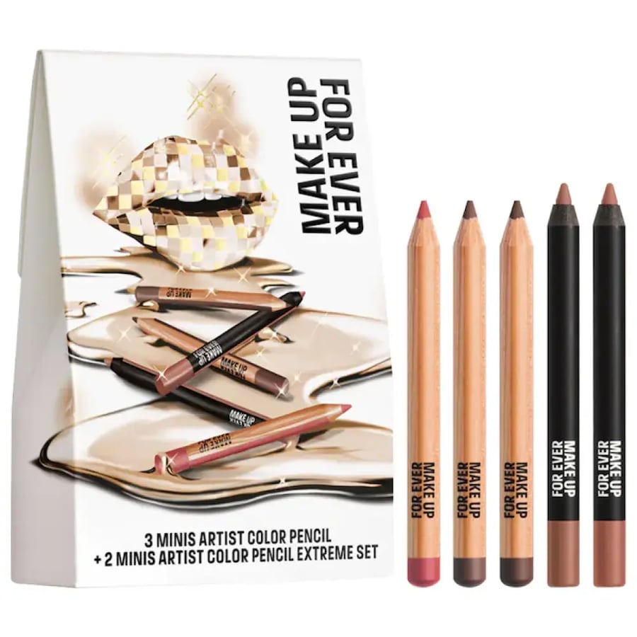 MAKE UP FOR EVER Mini Artist Color Pencil Long-lasting Lip Liner Set