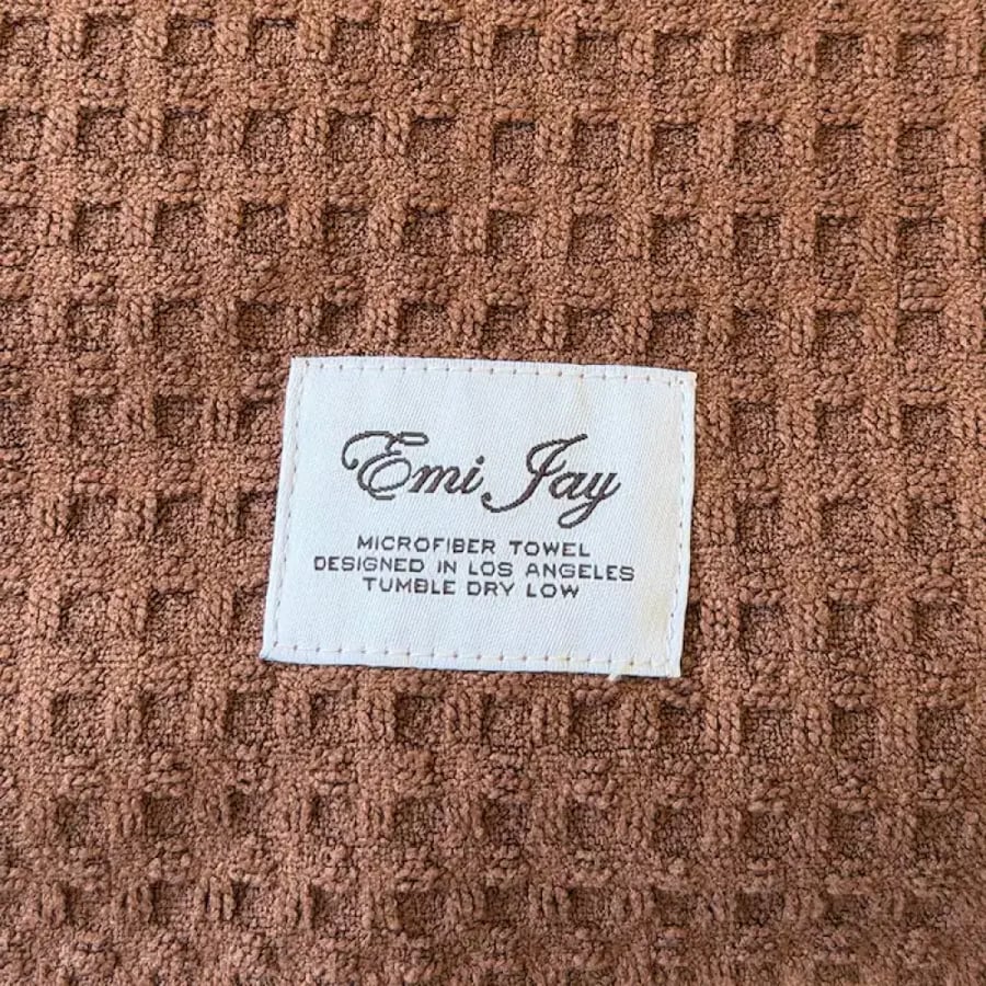 Emi Jay Limited Edition Heavenly Hair Towel in Toasted Sugar