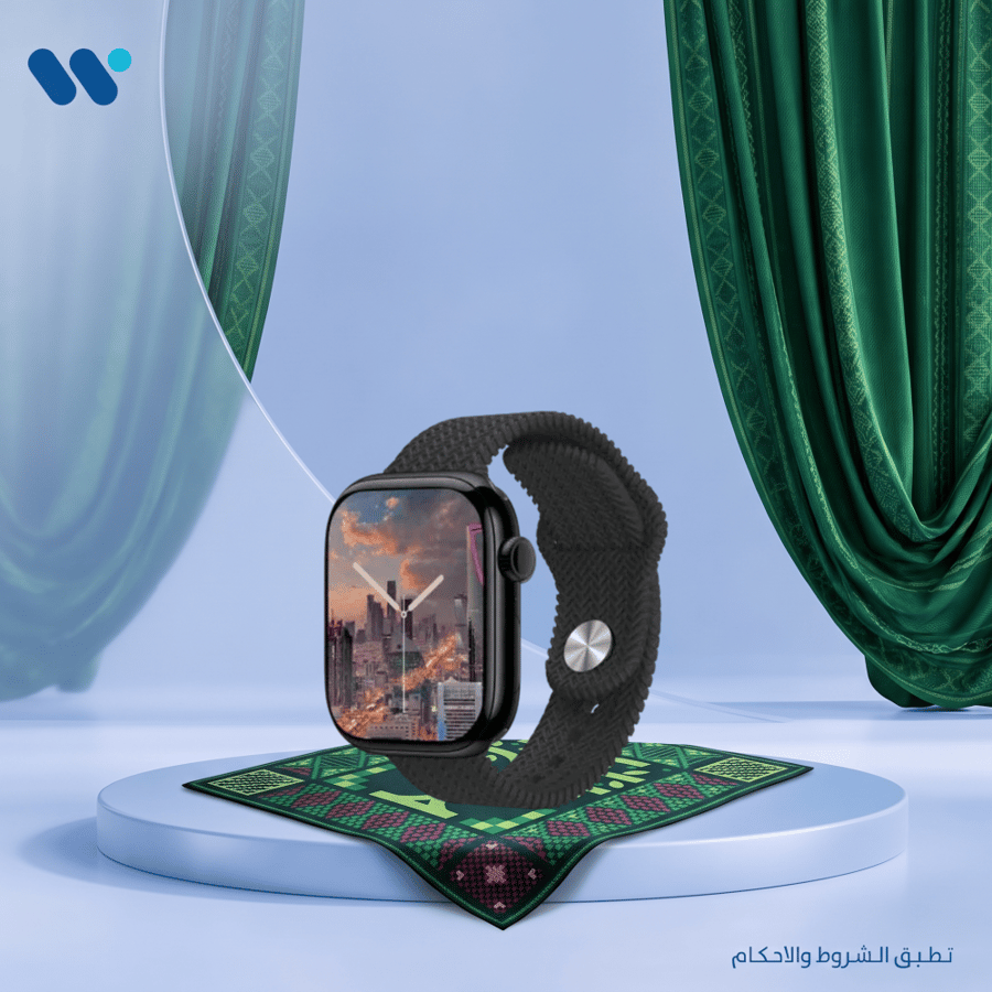 ساعة EONE Smart Watch 11 – شاشة AMOLED ومكالمات بلوتوث