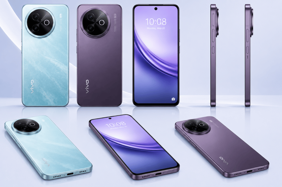 فيفو Y39 5G، 256GB و8GB رام| شاشة 120Hz وبطارية 6500mAh