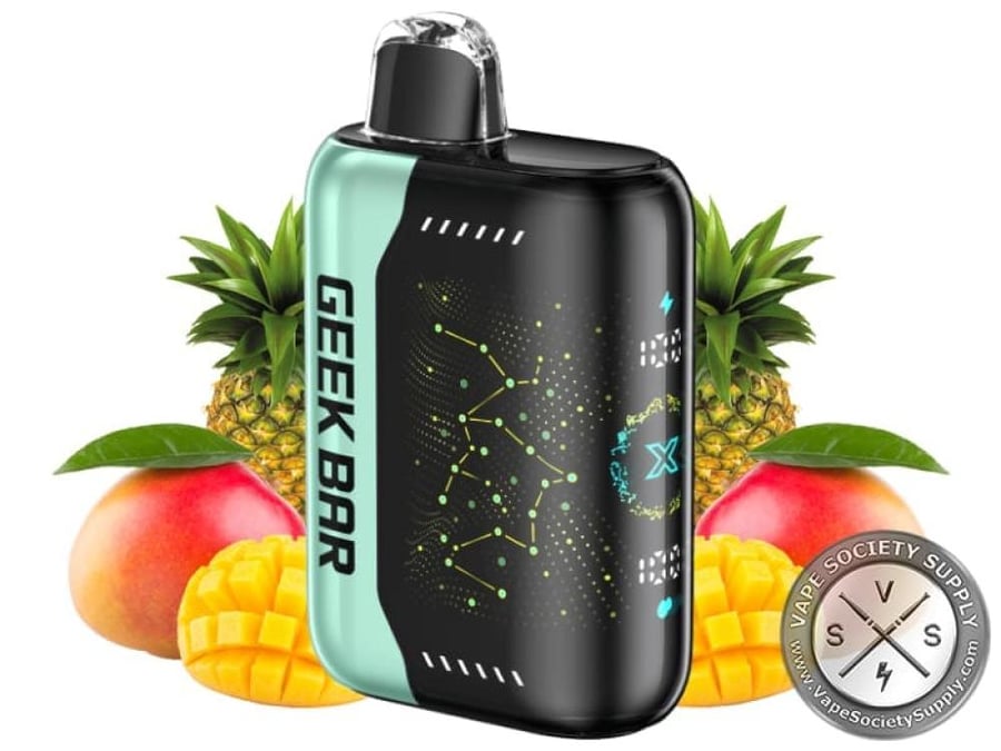 جيك بار فيب 25000 سحبة سور مانجو اناناس GEEK BAR 25000 PUFFS Sour-Mang