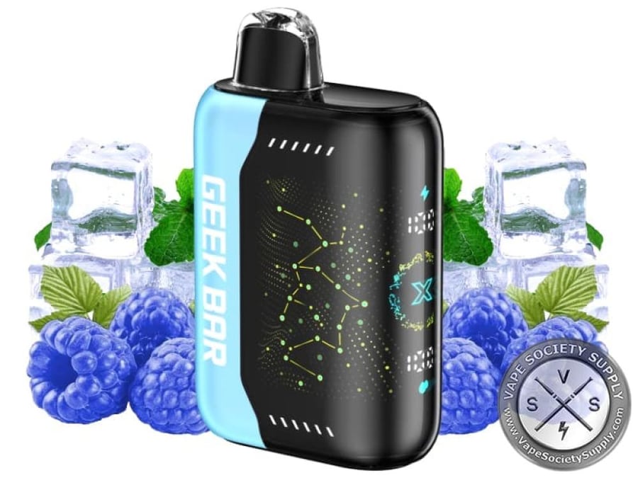 جيك بار فيب 25000 سحبة بلوراز ايس GEEK BAR 25000 PUFFS Blue-Razz-Ice