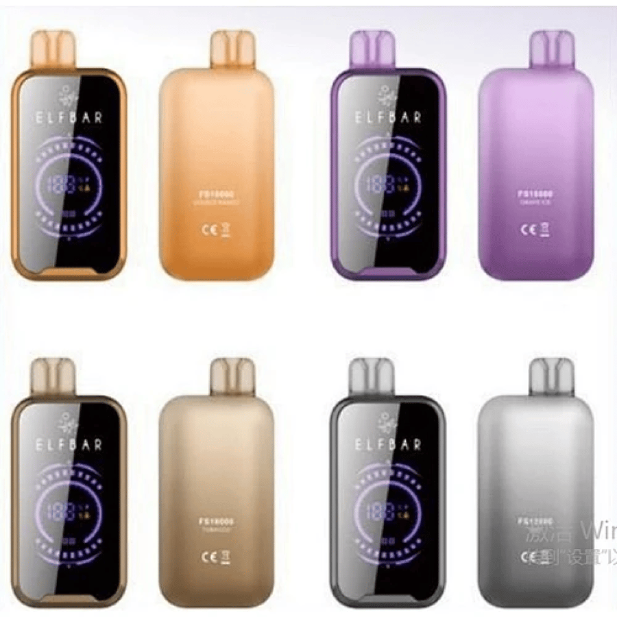 الف بار 18000 سحبة مانجو خوخ بطيخ Elf Bar 18000 PUFFS MANGO PEACH WATE
