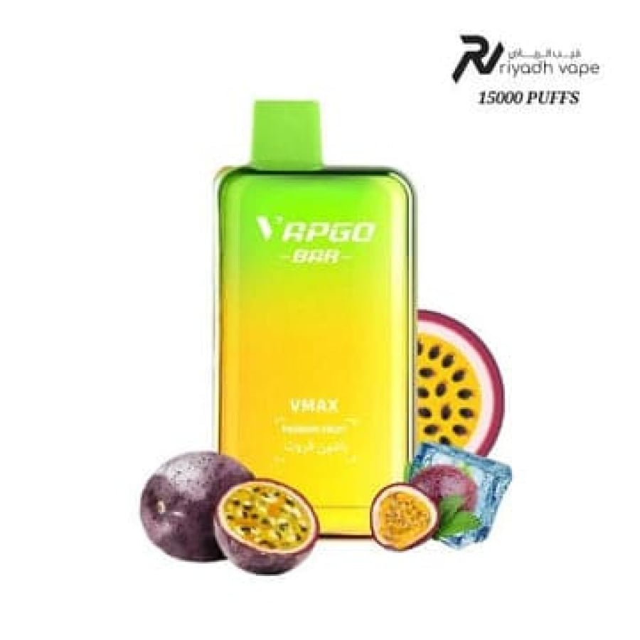 فيجو ڤي ماكس 15000 سحبة جاهزة باشن فروت VAPGO VMAX 15000 Puffs Disposa