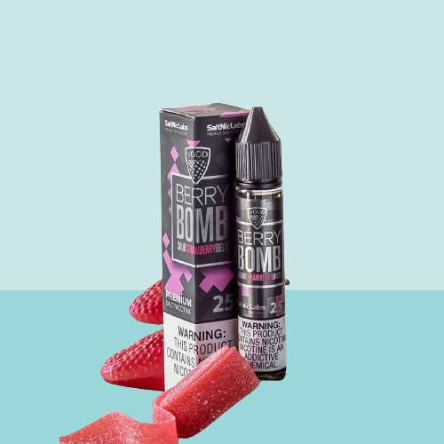 نكهة سحبة فيقود بطعم فراولة سولت نيكوتين 30مل-VGOD BERRY BOMB Salt Nic