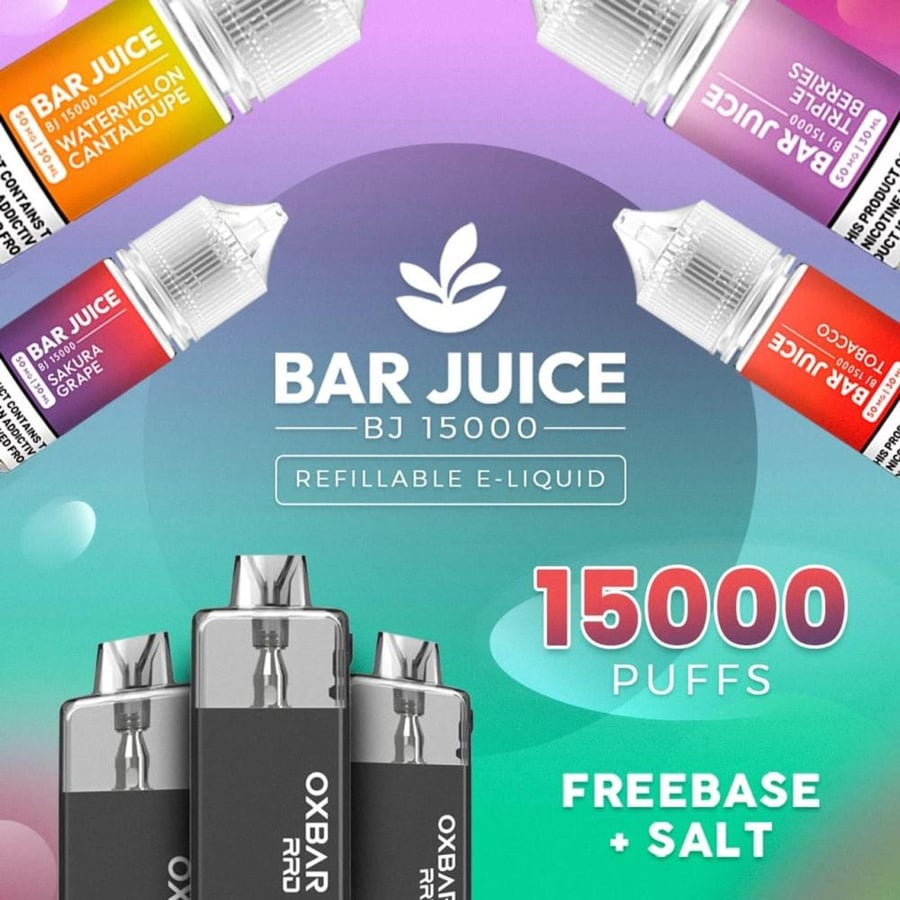سحبة أوكس بار 15000 سحبة بدون نكهة ايس OXBAR 15000 PUFFSTRIPE CLEAR