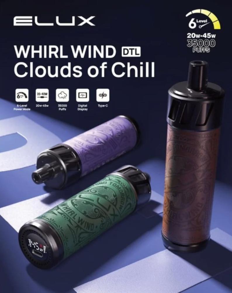 سحبة ايلوكس ويرل ويند 35K سحبة بطيخ ايس ELUX WHIRL WIND LUSH ICE 35K P