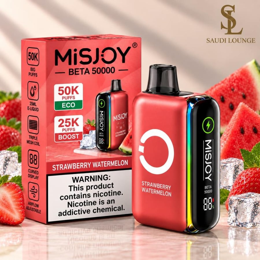 سحبة ميس جوي بيتا 50000 فراولة بطيخ MISJOY Beta 50K Strawberry Waterme