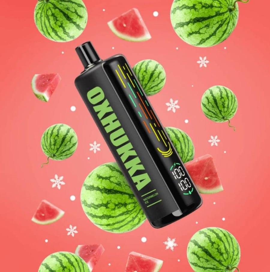 سحبة أوكس بار اوكس هوكا 23000 سحبة بطيخ ايس OXBAR OXHUKKA 23K PUFFS WA