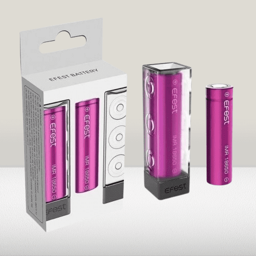 بطاريات فيب ايفست من اجود انواع البطاريات EFEST VAPE BATTERY PACK OF 2