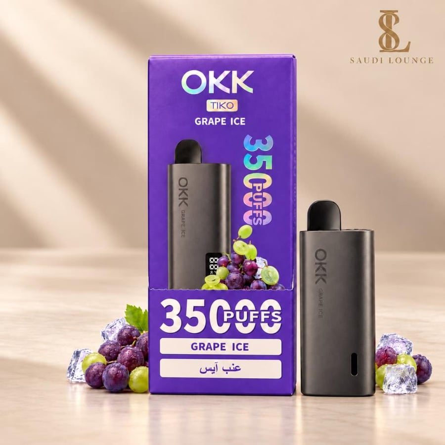سحبة OKK TIKO 35000 عنب آيس – Grape Ice