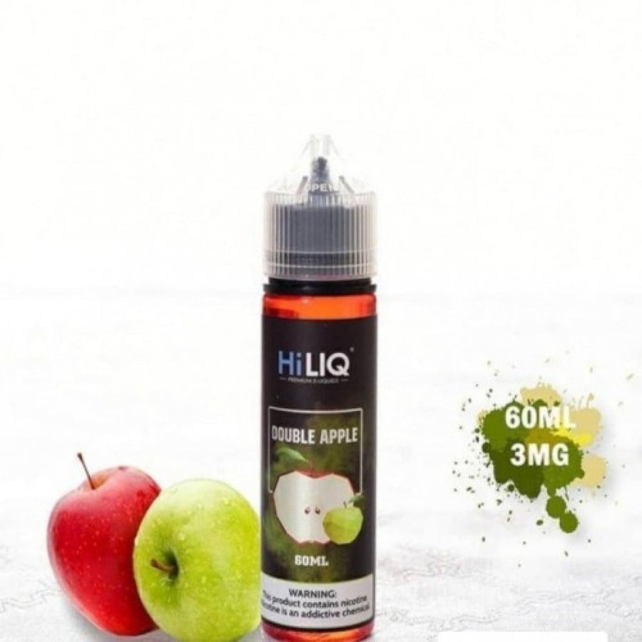 نكهة هاي ليك بطعم تفاحتين 60مل-HiLIQ DOUBLE APPLE 60ML