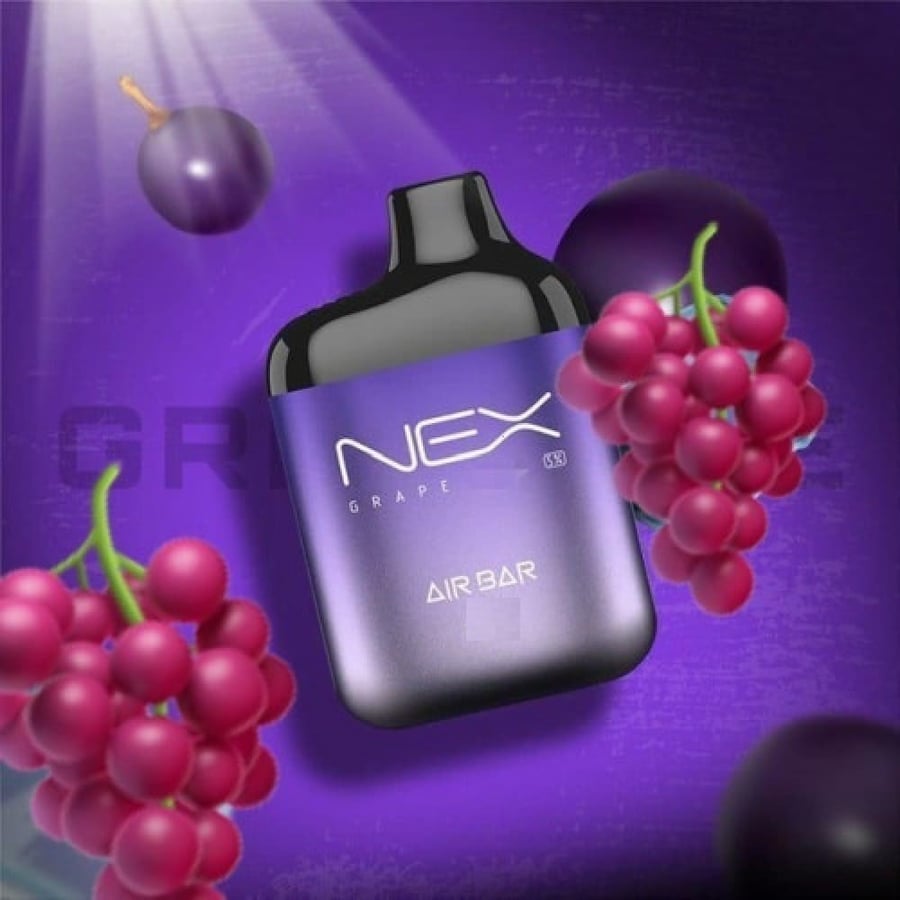 سحبة اير بار نيكس 6500 موشة عنب AIR BAR NEX 6500 PuffS GRAPE