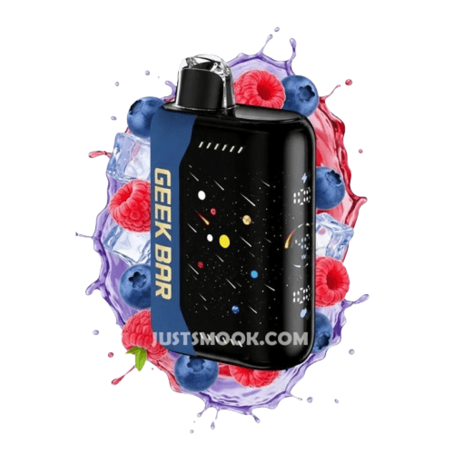 شيشة جيك بار فيب 42000 سحبة توت مشكل Geek bar DTL 42k Puffs BLUEBERRY