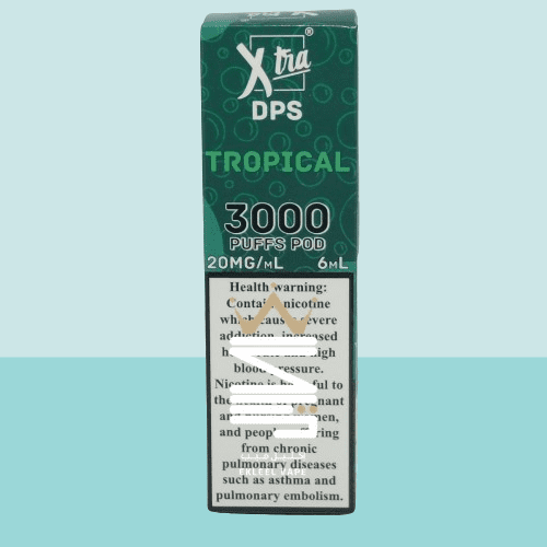 بود سحبة اكسترا 3000 موشة بنكهة مكس فواكهة مكشلة XTRA POD 3000 PUFFS T