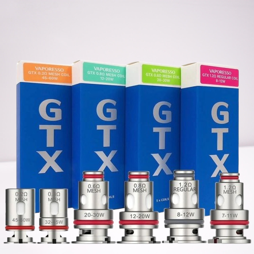 كويلات جي تي اكس الشبكية من فابوريسو Vaporesso GTX Coils