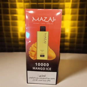مزاج 10000 سحبة مانجو ايس Mazaj 10000 puffs Island Vape Senses MANGO I