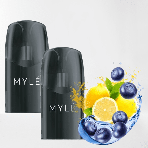 بودات مايلي ميتا  توت بالليمون الاصدار الخامس MYLE META POD Malaysian BLUEBERRY LEMON V5