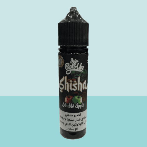 نكهة رول ابز بطعم تفاحتين بالنعناع 60 مل ROLL UPZ SHISHA DOUBLE APPLE