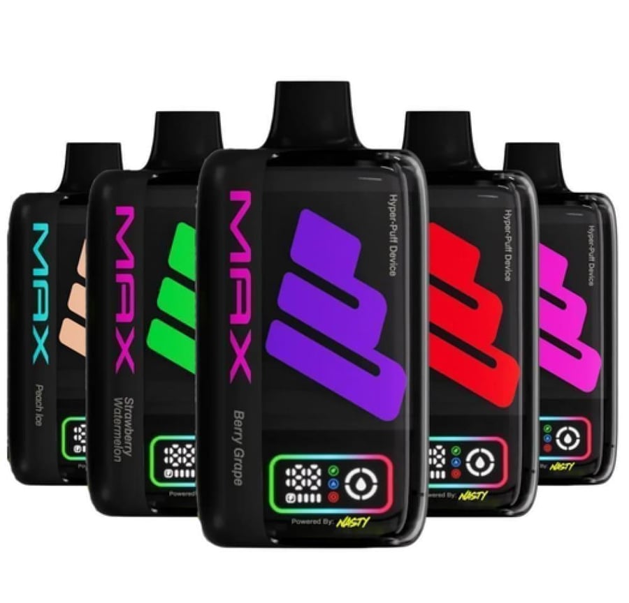 سحبة ناستي ماكس 30000 موشة طعم بطيخ ايس - NASTY MAX WATERMELON ICE 300