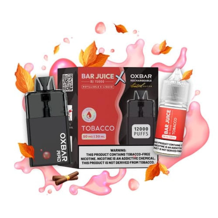 سحبة أوكس بار 15000 سحبة توباكو OXBAR 15000 PUFFSTRIPE TOBACCO