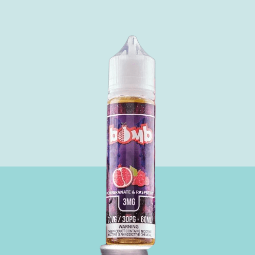 نكهة بومب بطعم رمان وتوت 60مل  BOMB POMEGRANATE 60ML