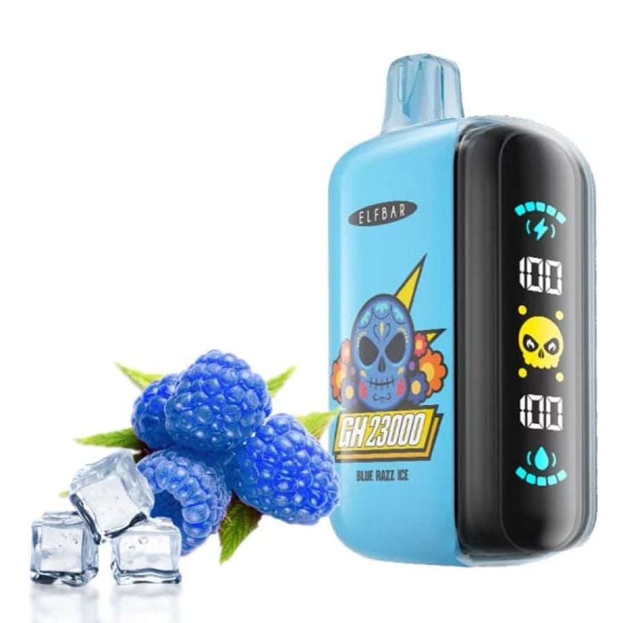 سحبة الف بار 23000 سحبة بلوراز توت ايس Elfbar GH23000 Puffs Disposable