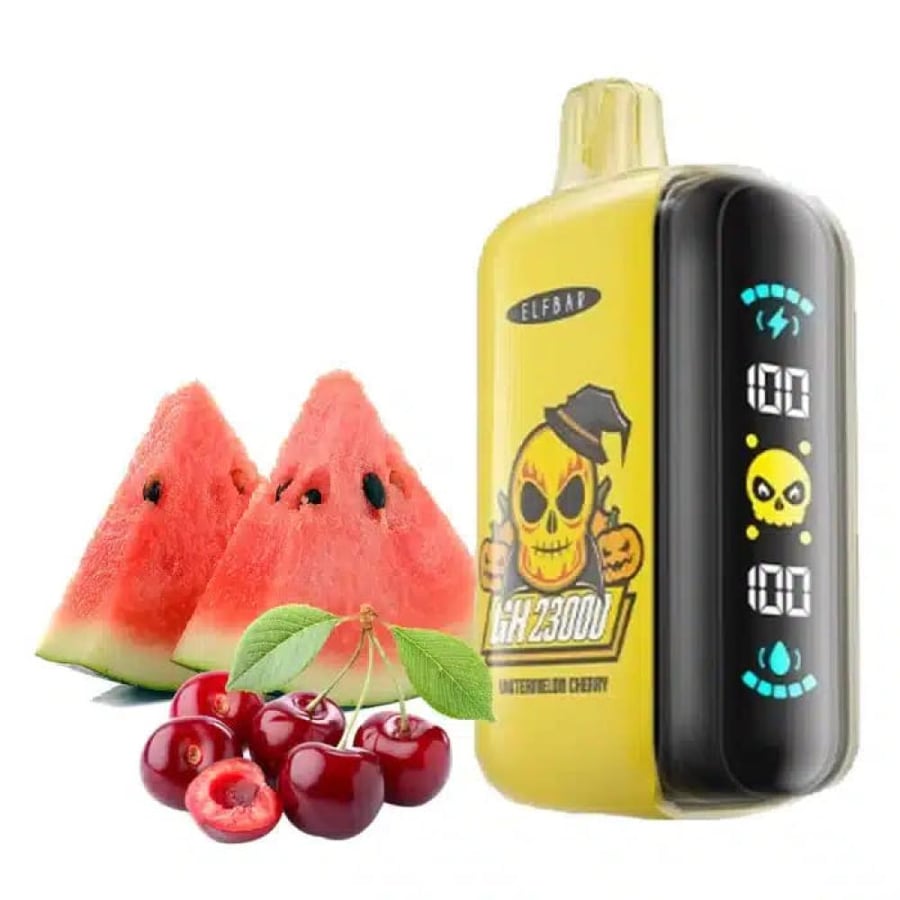 سحبة الف بار 23000 سحبة مكس بطيخ كرز Elfbar GH23000 Puffs Disposable V
