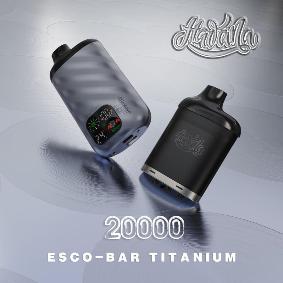 هوانا اسكو بار 20000 سحبة نعناع بارد Hawana ESCO BAR 20000 PUFFS FREEZ