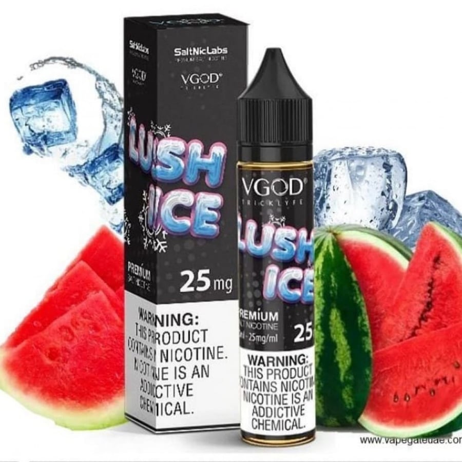 نكهة سحبة فيقود بطعم بطيخ ايس سولت نيكوتين 30مل-VGOD LUSH ICE Salt Nic