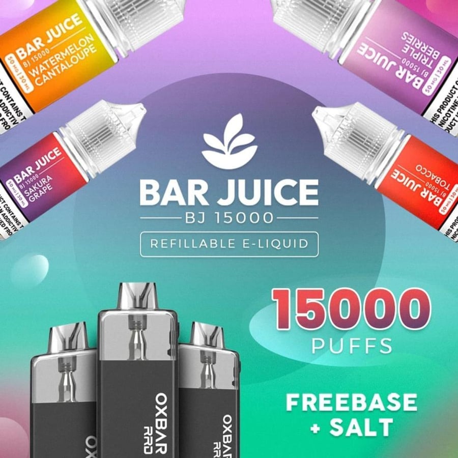 سحبة أوكس بار 15000 سحبة حلاوة الكاندي OXBAR 15000 PUFFSTRIPE RAINBOW
