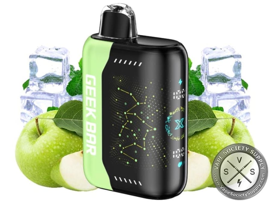 جيك بار فيب 25000 سحبة سور تفاح ايس GEEK BAR 25000 PUFFS Sour-Apple-Ic