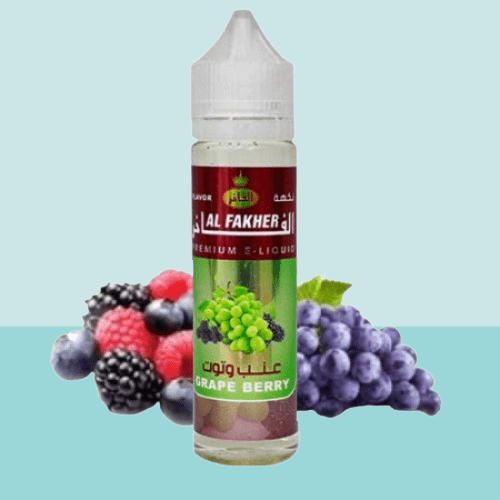 نكهة الفاخر بطعم عنب وتوت 60مل ALFAKHER GRAPE BERRY 60ML