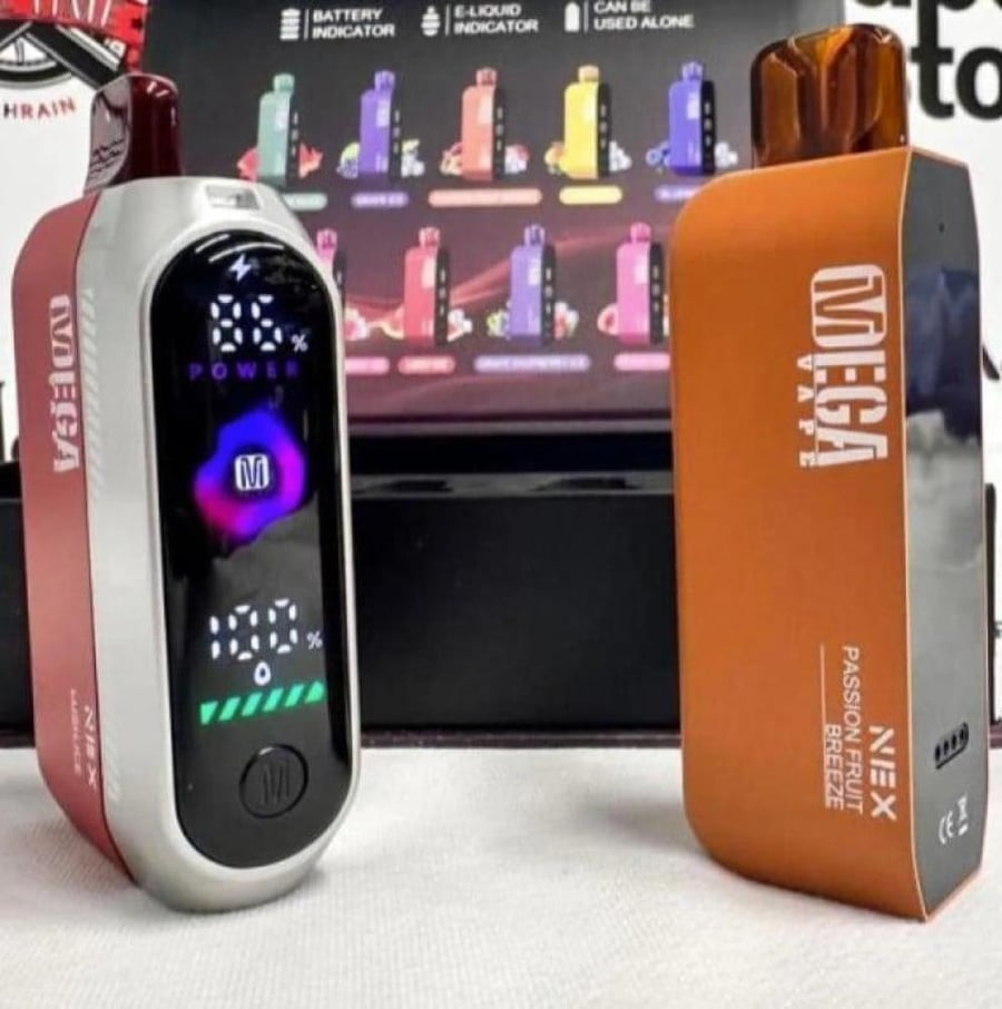بود ميقا نيكس 12000 سحبة بنكهة بطيخ ايس MEGA NEX POD 12000 PUFFS LUSH
