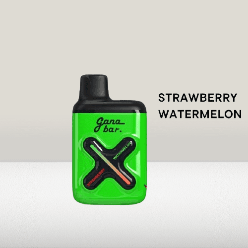 سحبة جانا بار 10000 موشة مكس فراولة بطيخ GANA BAR 10000 PUFFS STRAWBER