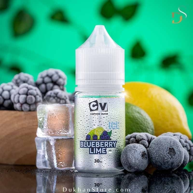 نكهة سولت بطعم مكس التوت الازرق والليمون ايس 30 مل CV BLUEBERRY LIME